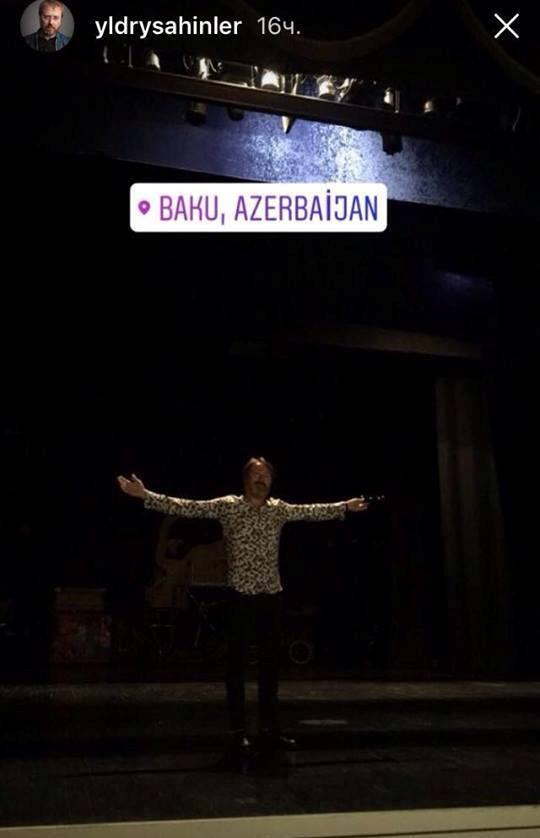 İçeridenin məşhur aktyoru   Bakıda - FOTOLAR